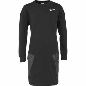 Nike NSW DRESS OP Lány ruha, fekete, méret kép