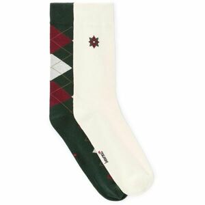 CELIO XMISOXMAS Férfi zokni ajándékcsomagolásban, sötétzöld, méret UNI kép