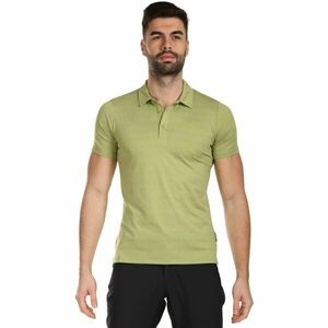 KILPI OLIVA Férfi funkcionális galléros póló, világoszöld, méret kép