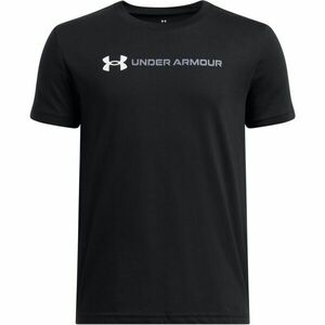 Under Armour LOGO WORDMARK Gyerek póló, fekete, méret XS kép