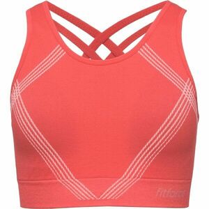 Fitforce GEMALINA Lány sportmelltartó, lazac, méret 140-146 kép