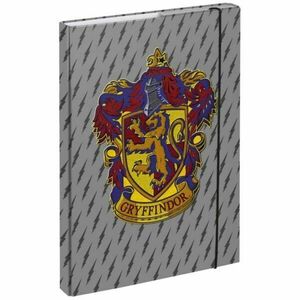 BAAGL HARRY POTTER GRYFFINDOR COAT OF ARMS Füzettartó box A4, szürke, méret kép