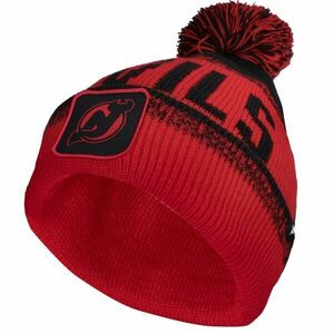 FANATICS NEW JERSEY DEVILS THRIVE CUFFED POM BEANIE Sapka, piros, méret kép