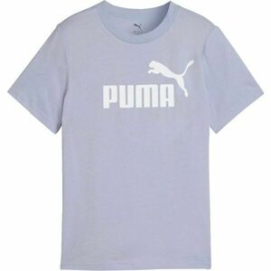 Puma ESSENTIALS NO. 1 LOGO TEE G Lány póló, lila, méret kép