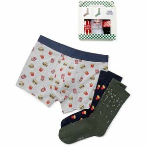 CELIO XMIBOHAPPY Boxeralsó és zokni díszdobozban, mix, méret kép