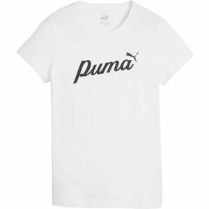 Puma ESSENTIALS + BLOSSOM SCRIP TEE Női felső, fehér, méret kép