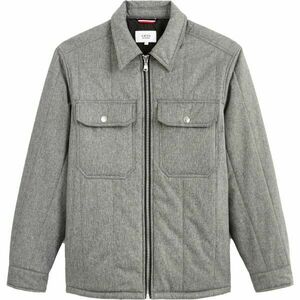 CELIO DUSTRIPES Férfi téli kabát, szürke, méret kép