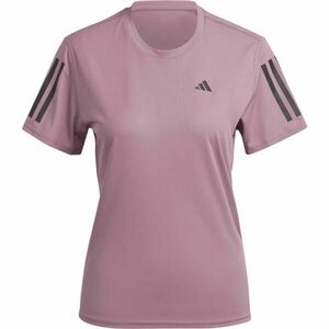 adidas OWN THE RUN TEE Női póló futáshoz, rózsaszín, méret kép