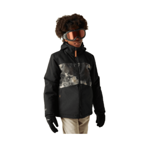 Dare2b SEND IT! JACKET Gyerek síkabát, fekete, méret 9-10Y kép