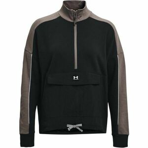 Under Armour RIVAL FLEECE HOODIE Női pulóver, fekete, méret L kép