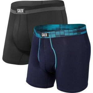 SAXX SPORT MESH 2PK Férfi boxeralsó, sötétszürke, méret kép