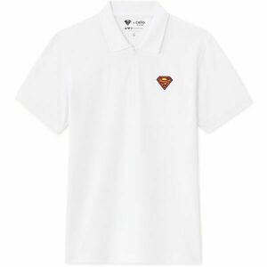 CELIO LLEMAN3 Férfi galléros póló, fehér, méret kép