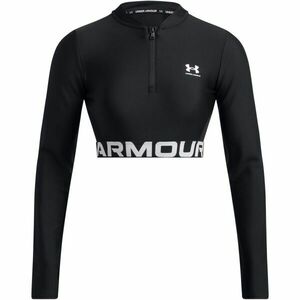 Under Armour HEATGEAR RIB Női póló, fekete, méret L kép