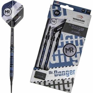 Windson MR. DANGER 20 G Wolfram soft darts szett, fekete, méret kép