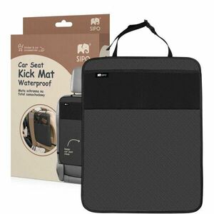 Sipo SEAT PROTECTION Ülésvédő/autós háttámlavédő tárolóval, fekete, méret kép