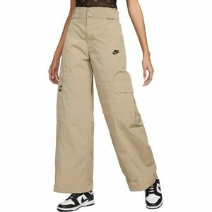 Nike NSW WVN OS PANT HR SW Női nadrág, bézs, méret kép