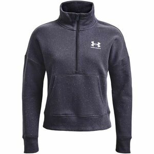 Under Armour RIVAL FLEECE HZ Női fleece pulóver, sötétkék, méret L kép