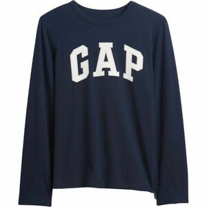 GAP V-FRCH LS LOGO TEE Gyerek póló, sötétkék, méret kép