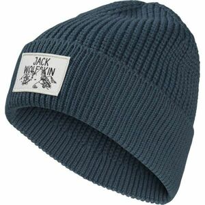 Jack Wolfskin BADGE BEANIE Téli sapka, kék, méret kép