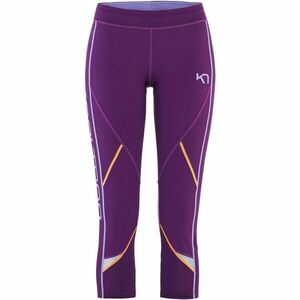 KARI TRAA LOUISE 3/4 TIGHTS Női sportlegging, lila, méret kép