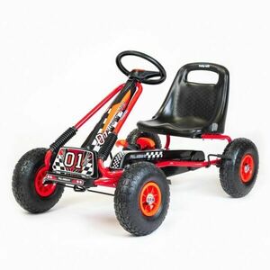 BABY MIX RAZOR Gyerek lábbal hajtós gokart, piros, méret kép