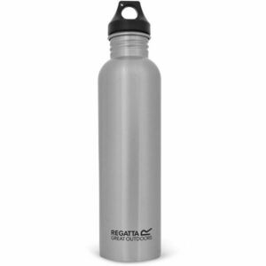 REGATTA OUTDOORS STAINLESS STEEL BOTTLE 1L Rozsdamentes acél kulacs, ezüst, méret kép