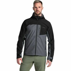 KILPI RAVIO Férfi softshell dzseki, sötétszürke, méret XXXL kép