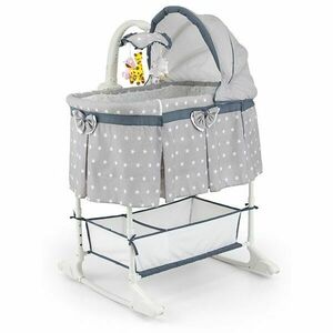 MILLY MALLY SWEET MELODY Multifunkcionális bölcső, szürke, méret kép