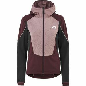 KARI TRAA TIRILL 2.0 JACKET Női sportkabát, bordó, méret kép