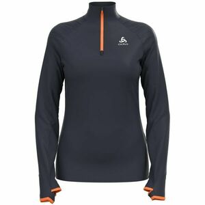 Odlo W MID LAYER 1/2 ZIP AXALP CERAMIWARM Női funkcionális középső réteg, fekete, méret kép