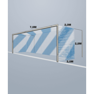 Gól nettó Cawila Cawila Net 4MM M120 7, 50x2, 50m 2x2m kép