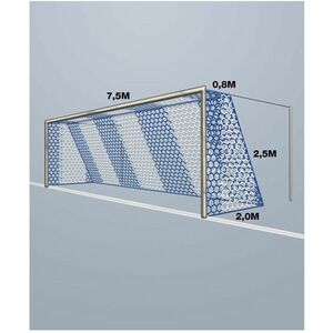 Gól nettó Cawila Cawila Tornetz 4MM HEX120 7, 5x2, 5m 0, 8x2m kép