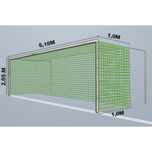 Gól nettó Cawila Cawila Net 5, 15x2, 05m Tiefe 1, 0x1, 0m kép