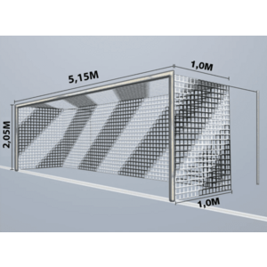 Gól nettó Cawila Cawila Net 5, 15x2, 05m Tiefe 1, 0x1, 0m kép