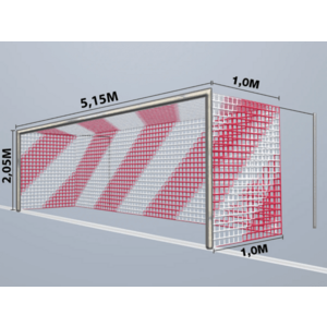 Gól nettó Cawila Cawila Net 5, 15x2, 05m Tiefe 1, 0x1, 0m kép