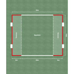 Jelölő vonalak Cawila Cawila ACADEMY Field markings 32x25m kép