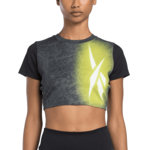 Rövid ujjú póló Reebok LUX BOLD CROPPED TEE kép