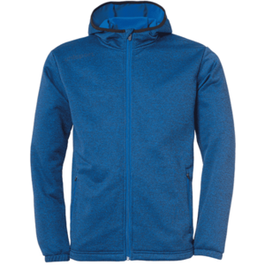 Kapucnis melegítő felsők Uhlsport Uhlsport Essential Fleecejacke Blau F02 kép
