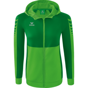 Kapucnis melegítő felsők Erima Six Wings Trainingsjacke mit Kapuze Damen kép