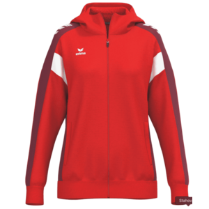 Kapucnis melegítő felsők Erima Erima Celebrate 125 Hooded Jacket Women kép