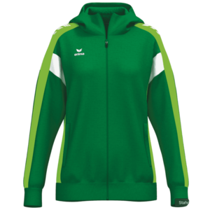 Kapucnis melegítő felsők Erima Erima Celebrate 125 Hooded Jacket Women kép