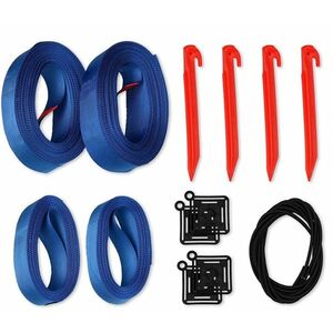 Jelölő vonalak Funtec BEACH CHAMP COURTLINE 50 MM (FREI JUSTIERBAR, MIT MARKIERUNGEN FÜR 8 X 16 M UND 9 X 18 M) kép