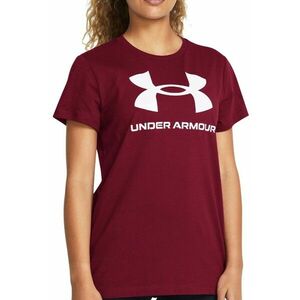 Rövid ujjú póló Under Armour UA Rival Logo SS-RED kép
