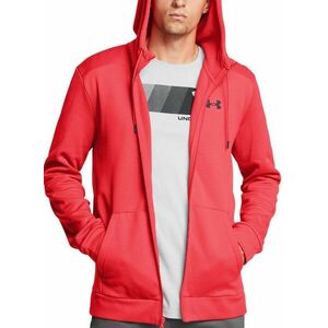 Kapucnis melegítő felsők Under Armour UA Armour Fleece FZ Hoodie-RED kép
