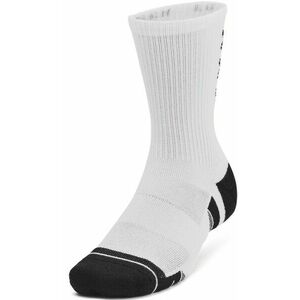 Zoknik Under Armour UA Perf Tech Nov 3pk Crew-WHT kép