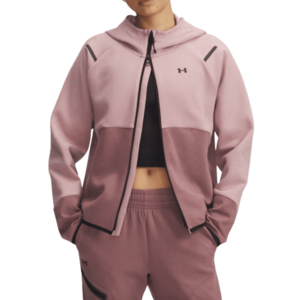 Kapucnis melegítő felsők Under Armour Under Armour Unstoppable Fleece Hooded Jacket Women kép