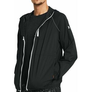 Kapucnis kabát Under Armour LAUNCH LIGHTWEIGHT JKT-BLK kép
