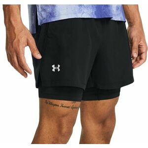 Rövidnadrág Under Armour UA LAUNCH 5 2-IN-1 SHORTS-BLK kép