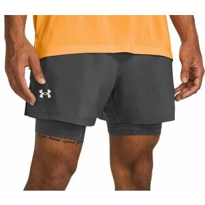 Rövidnadrág Under Armour UA LAUNCH 5'' 2-IN-1 SHORTS-GRY kép