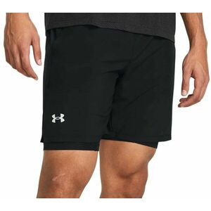 Rövidnadrág beépített alsónadrággal Under Armour UA LAUNCH 7'' 2-IN-1 SHORTS-BLK kép